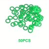 50pcs Camping Nail; Night Luminous Ring; Round Multi-Functional Tents & Canopy Accessories