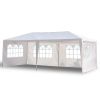 US Stock 3 x 6m Four Sides Waterproof Tent with Spiral Tubes White