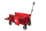 Camping Utility Wagon with Tailgate & Extension Handle