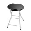 Portable Folding Stools with 330lbs Limited Sturdy Frame