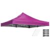 9.6x9.6ft EZ Canopy Gazebo Top Replacement Vivid Viola