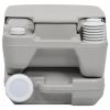 Portable Camping Toilet Gray 2.6+2.6 gal