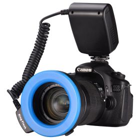 Ring Macro Flash Camera Soft Light (Color: Black)