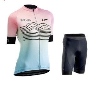 New NW Short Sleeve Cycling Suit Bicycle (Option: 3style-M)