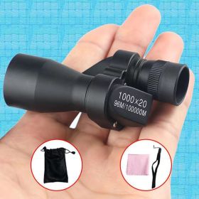 Portable Monoculars 1000X20 Corner HD (Option: Black 1000X20)