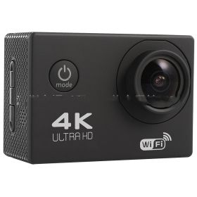 4K motion camera (Color: Black)