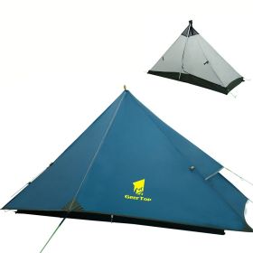 Outdoor Beach Camping Portable Rain Proof Pyramid Camping Tent (Option: Pyramid tent)