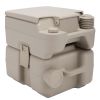 5 Gallon Portable Toilet, Flush Potty, Travel Camping Outdoor XH