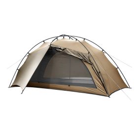 High Altitude 1.5 Storey Single Tent (Color: brown)